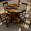 Mesa Cooler Rústica Peça Artesanal