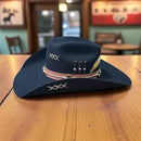 Chapeu 3 Cravos Americano Preto