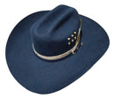 Chapeu 3 Cravos Americano blue navy