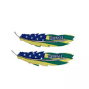 Adesivo para Chapéu Brasil