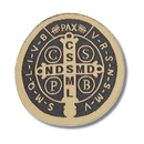 ADESIVO PARA CHAPÉU SÃO BENTO DOURADO