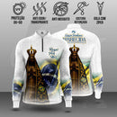 Camisa Nossa Senhora Aparecida Rogai Por Nós Manga Longa – COMPRE 1 LEVE 3